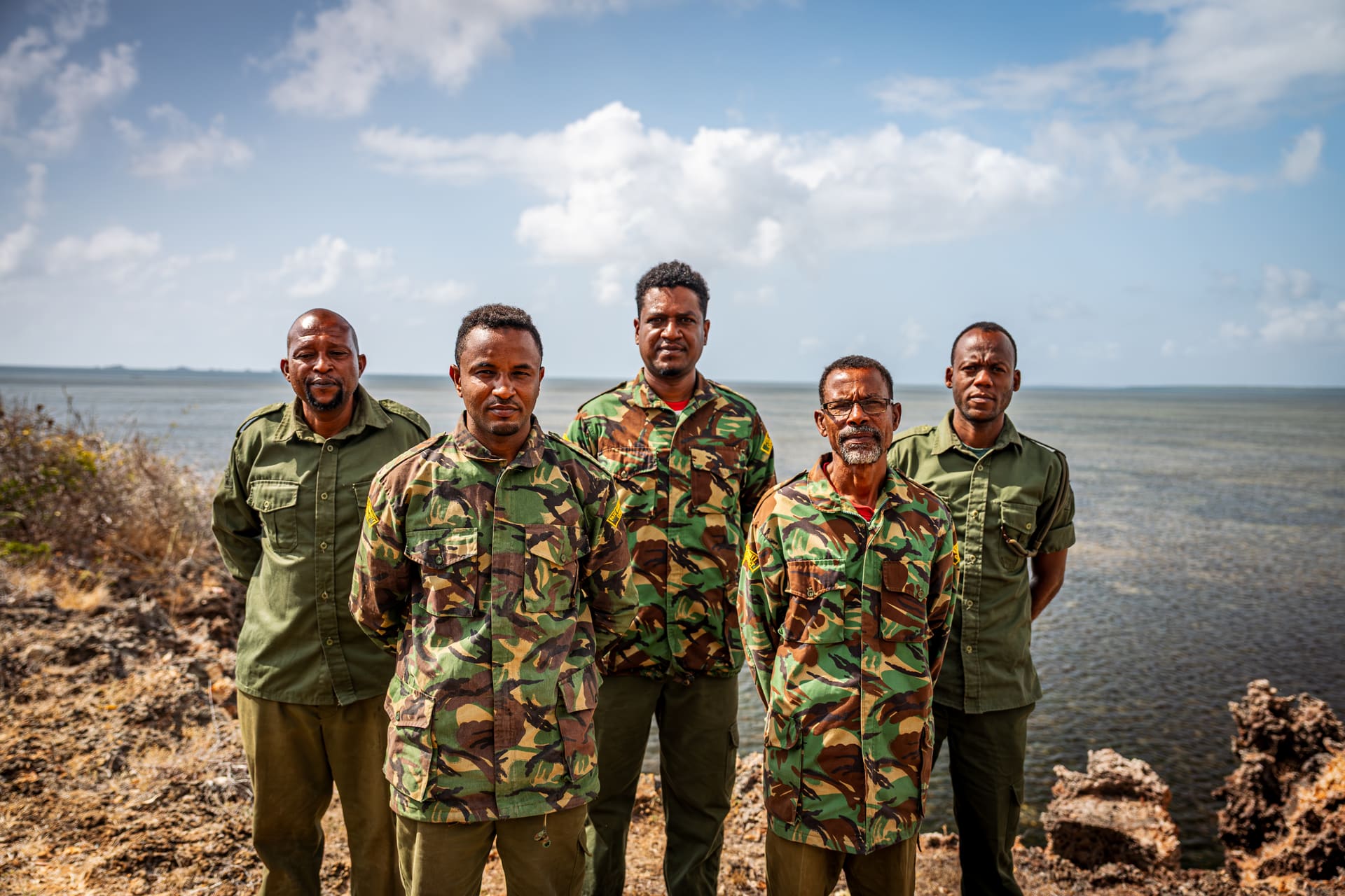 Kenya Wildlife Service rangers at Sibiloi — Archipelagus partnership